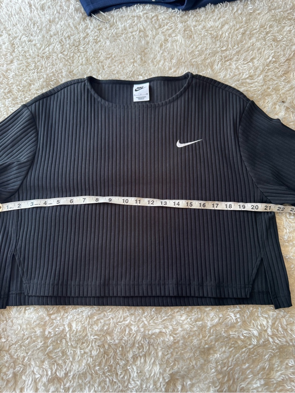 Nike Sportswear High Waisted Ribbed Jersey Pants & Top Set DV7868 DV7870 Small - Picture 4 of 13